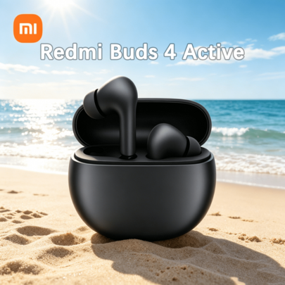 Xiaomi Redmi 4 Active Features A 12mm Dynamic Driver Unit, Up To 28 Hours Of Total Playback Time, Supports Bluetooth 5.3, Built-In 440mAh Charging Case, Supports Fast Charging, Touch Control, And Gaming Mode.