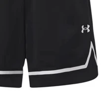 UNDER ARMOUR Unisex Sports Knit Casual Shorts - Black - View 4