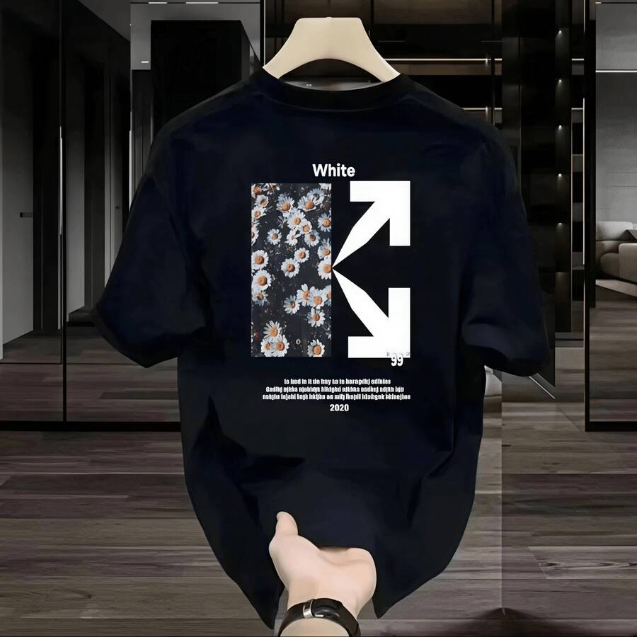Men T-Shirts - Black - View 1