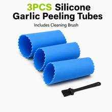 Garlic Peeling Tool, Silicone Garlic Peeler, Manual Garlic Press, Garlic Peeler, Kitchen Tool - Multicolor - View 17