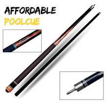 12.5mm Tip American 9-Ball Cue, 1/2 Split Design, Leopard Pattern, Smooth Grip, 3/8*3 Quick Joint, Carom Billiard Cue, Professional 10-Ball Cue, Professional Competition Cue, Suitable For Daily Practice And Competition, Perfect Gift For Billiard Enthusiasts - Orange - View 2