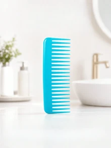 Wide Tooth Detangling Comb For Curly And Wet Hair, Anti-Frizz Hair Brush, Soft Scalp Shampoo Brush, Hair Styling And Care Tool, Cosmetic Accessory For Women And Girls, Back To School, Holiday Gift, Travel Essential, Hair Accessory - Multiple Styles - View 4