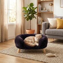 XPT043 Brown Cat Sofa - Brown - View 3