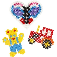 DHboying 48色 2.6mm 手作創意 DIY 拼圖板 Perler 燙珠套組 - 豪華熔珠 - 查看 7