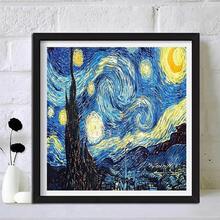 DIY手工無框鑽石畫 卡通風景鑽石繡花 家居裝飾牆面藝術 1套 - 無框 - 查看 4