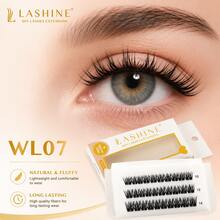 Lashine DIY Cluster Lashes Single Box Natural Wispy Lash Segments WL05 WL07 D07 D12 D17 D20 Reusable Eyelash Extensions - D - View 10