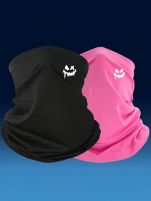 1pc/2pcs/3pcs Unisex Solid Color Versatile Breathable Sports Face Mask Elastic Sun Protection Head Cover, Suitable For Daily Outings, Hiking, Climbing, Fishing, Etc. - Multicolor - View 13