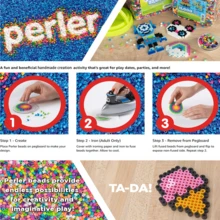 DHboying 48色 2.6mm 手作創意 DIY 拼圖板 Perler 燙珠套組 - 豪華熔珠 - 查看 4