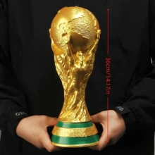 FIFA FIFA World Cup Trophy, Suitable For Canada, Mexico, USA Events - Resin Football Trophy With Iconic Trophy And Trophy Figure, Fan Collection Display, Birthday Party Decoration, Office Display Gift - Trophy - View 13