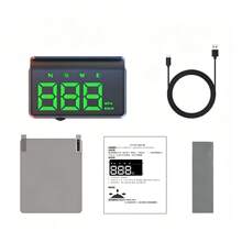 KWHUD Multifunctional Heads-Up Display For Cars, Suitable For All Vehicle Models, No Battery Required - KMH - View 10