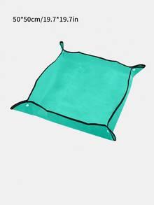50/66/75/100cm PE Gardening Mat Waterproof Square Plant Transplanting Potting Mat Thickened Foldable Gardening Accessory - A+B - View 14