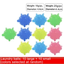 DHboying [Laundry Essential: Powerful Stain Removal]Magic Anti-Tangle Laundry Ball, Korean-Style Household Washing Machine Cleaning Ball, Random Color - Powerful Stain Remover - Machine Washable Cleaning Ball - View 16