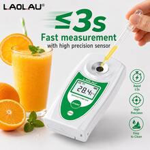 L.A.OL.A.U L.AOL.AU Digital Refractometer, Fruit Sugar Meter, High Precision 0-32% Brix Tester For Watermelon, Orange, Grape, Apple Sugar Content Measurement - One Size Fits All - View 5