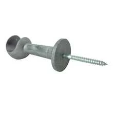 Kit With 6 Simple Curtain Rod Supports Pair With 19mm End - TITANIUM - View 9