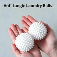DHboying 1/2/4/6pcs Reusable Magic Laundry Balls, Mini Cute Accessories, Gentle Home Clothing Balls Anti-Tangle Laundry Solution, Reduce Wrinkles, Washing Machine Accessories, Mini Laundry Beads - Laundry Balls - [Laundry Miracle, Powerful Stain Removal] - View 4