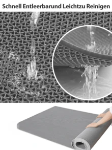Anti-Slip Drainage Floor Mat 90 X 100 Cm, Home Kitchen Mat, Pool Mat, Bathroom Mat, Hollow Mesh Mat, Suitable For Wet Areas, Kitchen, Bathroom, Laundry Room, Dining Room, Garage - Anti-slip Mat - View 10