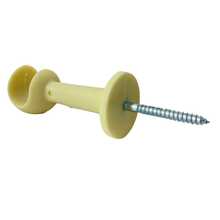 Kit With 6 Simple Curtain Rod Supports Pair With 19mm End - STRAW - View 8