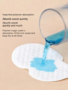 Underarm Sweat Pads, Disposable, Adhesive, Breathable And Super Absorbent, Unisex, Skin-Friendly And Non-Irritating, No Leakage Or Slipping, Invisible And Comfortable, Odor Control, No Worries, Essential For Daily Life And Travel, Affordable Price. - Quantity - View 9