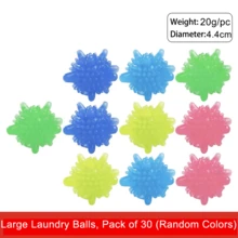 DHboying [Laundry Essential: Powerful Stain Removal]Magic Anti-Tangle Laundry Ball, Korean-Style Household Washing Machine Cleaning Ball, Random Color - Powerful Stain Remover - Machine Washable Cleaning Ball - View 14