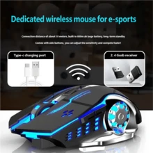 AULA Wireless Keyboard And Mouse Set RGB Backlit Tri-Mode Bluetooth 2.4G Gaming Mouse Computer Keyboard Compatible With PC Laptop Mac - View 11