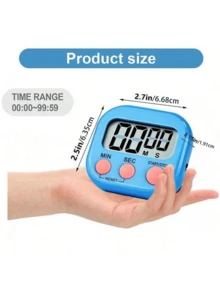 1pc New LCD Digital Thermometer Hygrometer, Baby Room Humidity Monitor, Backlit Indoor Electronic Temperature Humidity Meter Weather Station - White - View 12