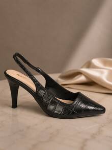 Mozione Women Heeled Sandals - 黑色 - 查看 9
