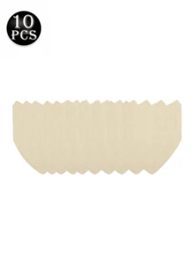 10pcs Shield Shaped Muscle Care Patches, Alleviate Heavy Sore Calves, Post-Workout Relief, Gentle Soft Portable Leg Stickers - Multicolor - View 8