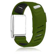 Silikon Smartwatch-Armband kompatibel mit 5.0 MG Herzfrequenzmesser, weiches verstellbares Ersatzarmband-Zubehör, Unisex Sportarmband, kompatibel mit 5.0 MG Uhrarmband, Schnellverschluss-Armband - 25 mm - Übersicht 14