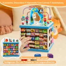 Kids Activity Cubes - Blue - View 3