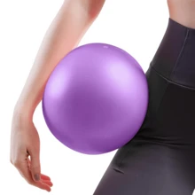 1pc Multicolor Mini 25cm Anti-Burst PVC Yoga Ball, Mini Yoga Ball, Pilates Ball, Gymnastics Small Fitness Ball - Multicolor - View 1