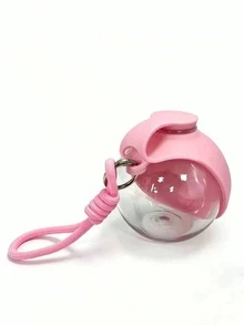 1pc Spherical Portable Water Bottle (With Foldable Drinking Cup), Pet Water Bottle With Shock-Proof Hanging Rope, Leak-Proof Seal, Suitable For Outdoor, Home And Travel, Essential For Dogs In Summer - 285ml - View 11