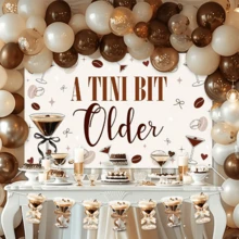 濃縮咖啡馬丁尼花環橫幅，適合 Tini Bit Older 生日裝飾，濃縮咖啡馬丁尼派對裝飾 - 款式B - 查看 6