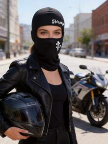 1/2/3Pcs Shiesty Letter & Dollar Sign Print Balaclava, Breathable Mesh Full Face Ski Mask, Hip Hop Streetwear Head Cover For Motorcycle Riding, Skateboarding & Daily Outfits - Multicolor - View 11