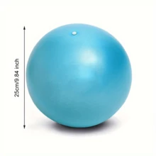 1pc Multicolor Mini 25cm Anti-Burst PVC Yoga Ball, Mini Yoga Ball, Pilates Ball, Gymnastics Small Fitness Ball - Multicolor - View 6