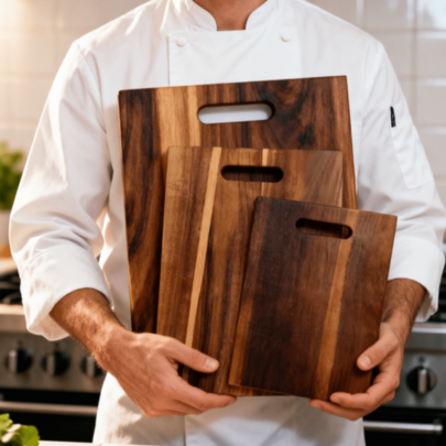 1/3pcs Solid Wood Cutting Board Set, Thickened Cutting Board Set, Meat Cutting Board, Vegetable Cutting Board, Kitchen Prep Board, Raw And Cooked Food Separation Board, Home Fruit Cutting Board, Prep Board, Vegetable Cutting Board, Kitchen, Kitchen Supplies, Gift