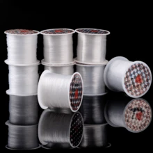 1/6 Roll Transparent Invisible Monofilament Nylon Line - Strong And Durable, Versatile Use For Hanging Decorations, Balloon Garlands, Jewelry Making, Beading, And Crafts - Diameter 0.2/0.35/0.4/0.5/0.6/0.7/0.8mm, Perfect For DIY Projects And Artistic Creations. - Clear - View 12