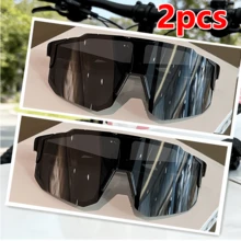 Lunettes de sport mode unisexes, idéales pour le cyclisme, l'entraînement et la compétition en plein air, y compris le vélo/la moto, la conduite, les activités de plein air, le marathon, combinant la mode et la fonctionnalité, accessoires de cyclisme, lunettes/lunettes de protection de cyclisme - Multicolore - Voir 16
