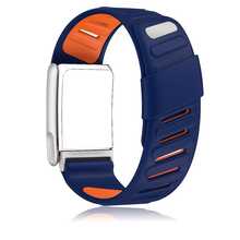 Silikon Smartwatch-Armband kompatibel mit 5.0 MG Herzfrequenzmesser, weiches verstellbares Ersatzarmband-Zubehör, Unisex Sportarmband, kompatibel mit 5.0 MG Uhrarmband, Schnellverschluss-Armband - 25 mm - Übersicht 13