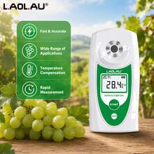 L.A.OL.A.U L.AOL.AU Digital Refractometer, Fruit Sugar Meter, High Precision 0-32% Brix Tester For Watermelon, Orange, Grape, Apple Sugar Content Measurement - One Size Fits All - View 4