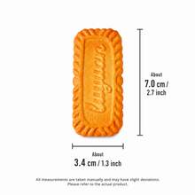 Realistic Rectangular Biscuit Display Model, Available In 4 Colors, Ideal For Dessert Shop Counter Displays, Coffee Shop Combo Set Presentation, And Photography Styling Props. - Rectangular Cookie Mold - View 10
