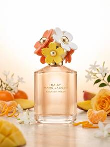 Marc Jacobs Daisy Ever So Fresh 女士淡香水喷雾 EDP 香水，0.33盎司/10毫升，1盎司/30毫升，2.54盎司/75毫升，芒果、玫瑰水和羊绒木香调，持久留香。适合送给女友、妻子、母亲、朋友，生日、毕业派对、旅行、露营、户外活动、校园旅行、节日、周年纪念、秋季、圣诞节、秋季妆容等场合。 - Ever So Fresh EDP - 查看 1
