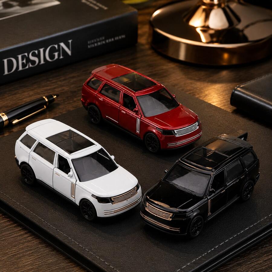 1件裝 1/36比例男孩玩具車，豪華城市巡航風鋅合金玩具車，SUV玩具，高品質合金壓鑄玩具車，可拉回功能，可開側門，適合3歲以上男孩，單件合金玩具車，節日禮物，玩具收藏，生日禮物，精緻玩具車