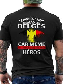 Camisetas de hombre - Negro - Ver 1