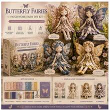 Multi-Style Fairytale Elf Sewing Kit, Ocean Flower Moonlight Dark Magic Fairy Doll Making DIY Box, All Inclusive Hand Stitch Craft Kit With Step Instruction For DIY Hobbyists Gift - Random - View 8