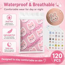 120pcs Cartoon Acne Patches, Cute Cat-Shaped Facial Concealer Acne Patches, Gentle & Non-Irritating, Unisex - Acne Patches - View 2