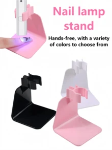 1 Stück langanhaltend UV-LED-Nagellampenständer, Phototherapie-Maniküre-Designwerkzeug, DIY-Nagelsalon handgehaltener Nagellampenhalter - Verschiedenfarbig - Übersicht 2