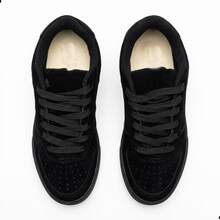Comfortable Unisex Sneakers With A Classic And Versatile Design For Any Occasion. Immediate Shipping. - Black and White - View 6