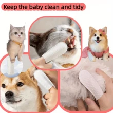 Cat And Dog Universal Ear Cleaning Cotton Pads, Pet Ear And Teeth Cleaning Cotton Pads, Soft Texture, Convenient To Use, Fresh Scent, Removes Food Residue, Gentle Nature, Suitable For Daily Cat And Dog Ear And Teeth Care - Multicolor - View 6