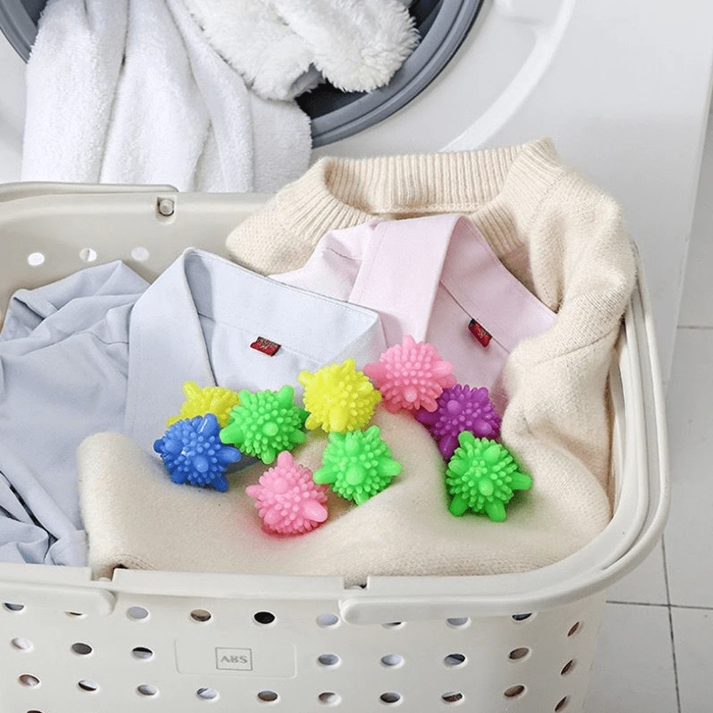 DHboying [Laundry Essential: Powerful Stain Removal]Magic Anti-Tangle Laundry Ball, Korean-Style Household Washing Machine Cleaning Ball, Random Color - Powerful Stain Remover - Machine Washable Cleaning Ball - View 1