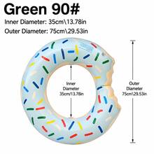 Adult And Children Donut Shaped Swim Ring, Swimming Pool Party Decoration Inflatable Float, Lake Water Floating Toy - Multicolor - View 11
